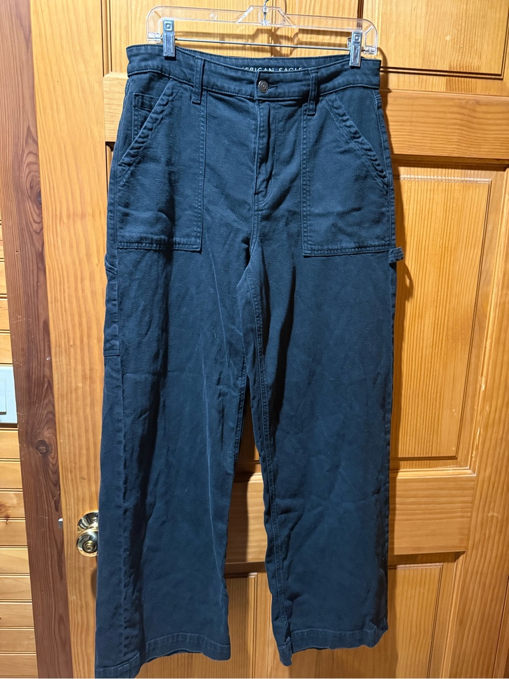 American Eagle Outfitters Black Cargo Pants